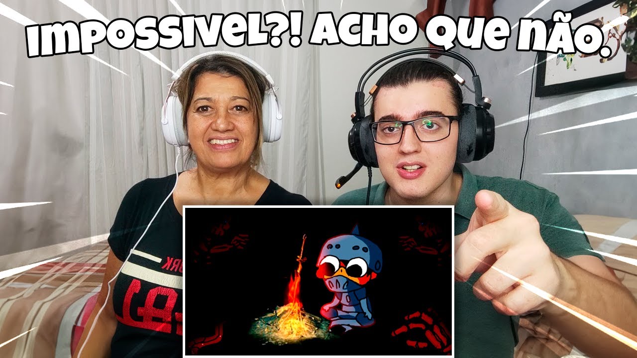 IMPOSSÍVEL?! ACHO QUE NÃO - o dark souls das reviews de jogos [@GEMAPLYS] *REACT *