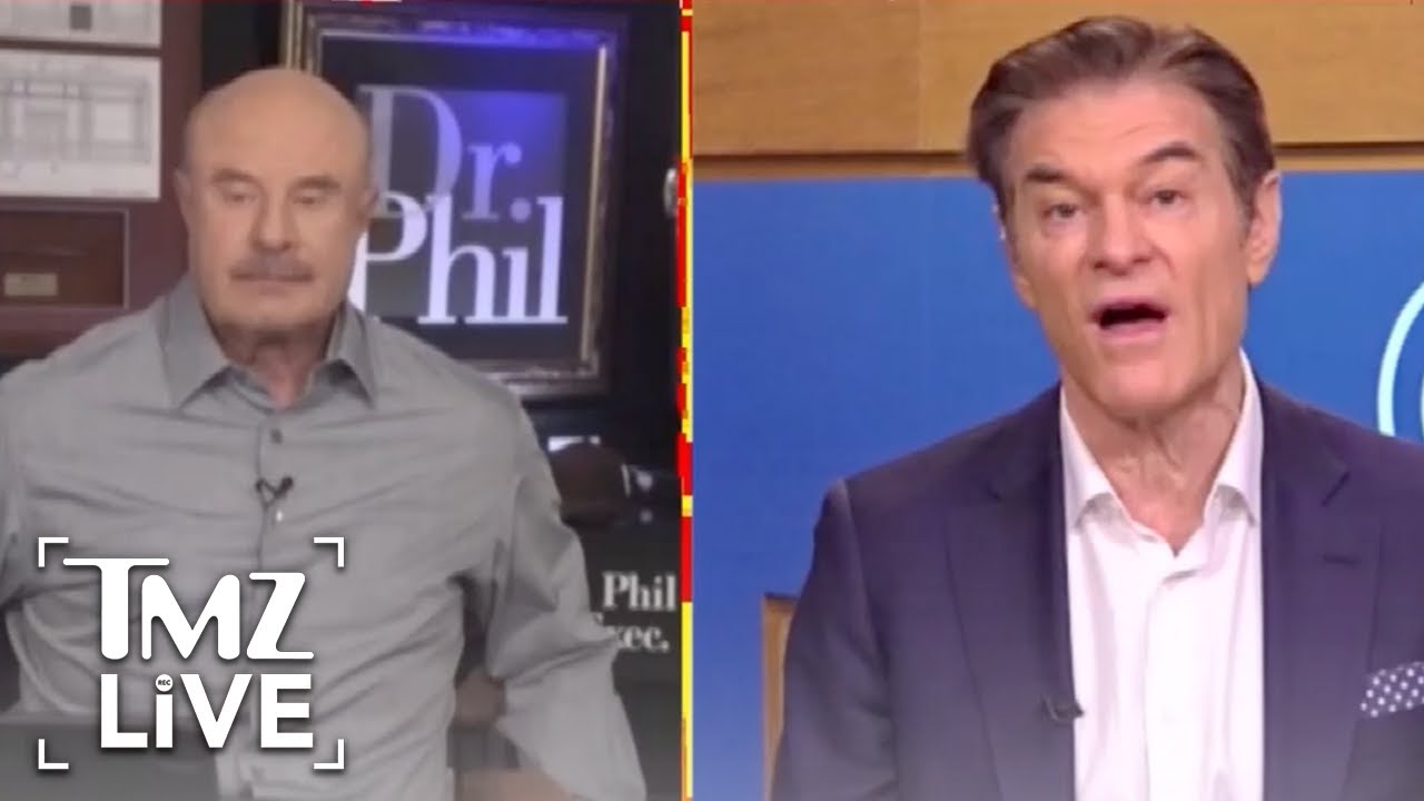 Dr. Oz and Dr. Phil Say Online CBD Scammers Use Them To Sell Bogus Products | TMZ Live