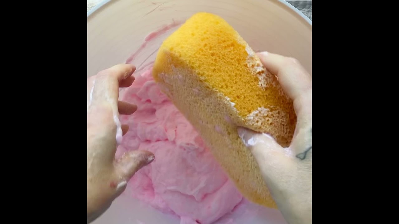 ~ASMR~ Soaked Laundry 🧺 Soap 🧼 ~ Pink Zote ~