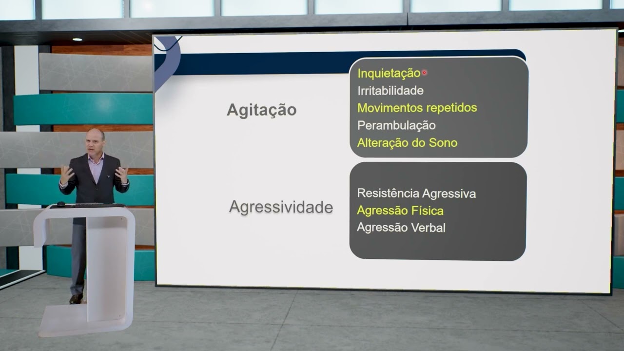 Sintomas Psicológicos e Comportamentais das Demências (BPDS) - Dr Alexandre Leopold Busse