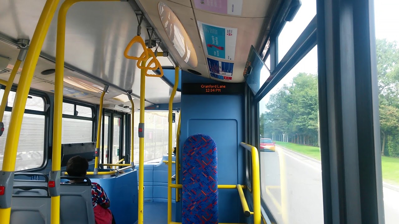 Journey on the route 90 (SEL809 LK08DVY) East Lancs Olympues Scania N23OUD 10.6m Metroline.