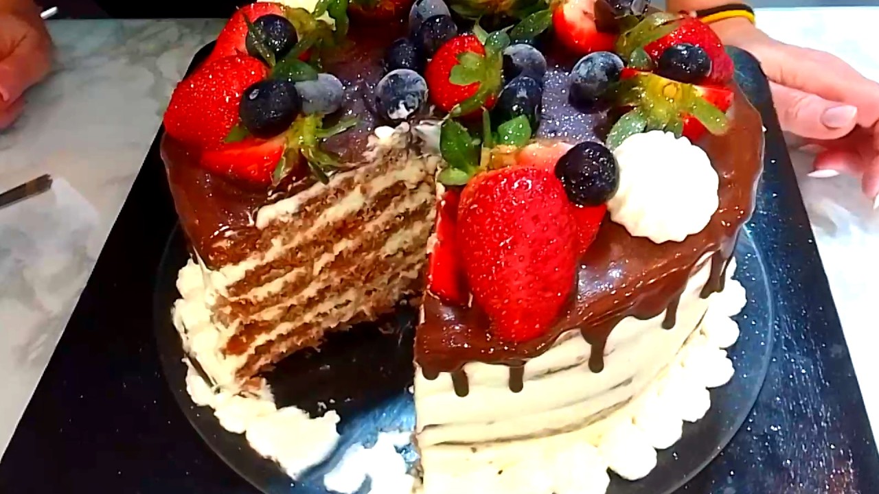 ТОРТ МОЛОЧНО-ШОКОЛАДНАЯ ДЕВОЧКА ! НЕВЕРОЯТНО ВКУСНО И ШОКОЛАДНО !!! ОЧЕНЬ ЛЕГКИЙ И БЫСТРЫЙ ТОРТ.