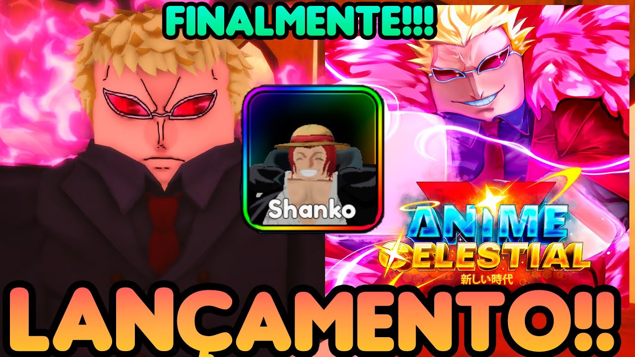 FINALMENTE LAN&Ccedil;OU MEU NOVO JOGO ANIME CELESTIAL X!