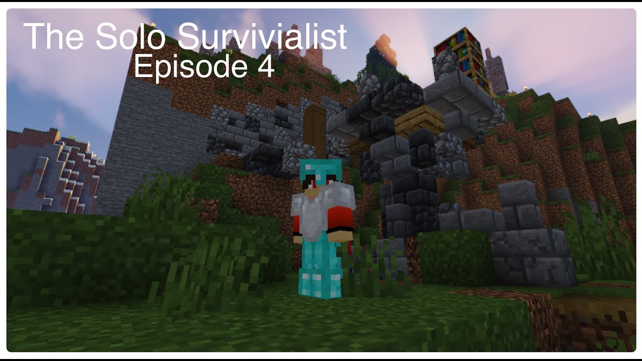 Diamonds! | Episode 4 - The Solo Survivalist | Minecraft 1.19