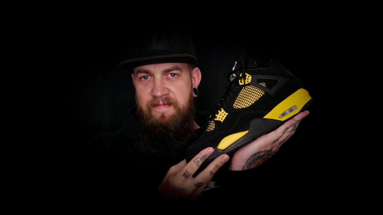 ASMR Sneakers | BEST TINGLES EVER |  ft. Nike Air Jordan 4 Thunder