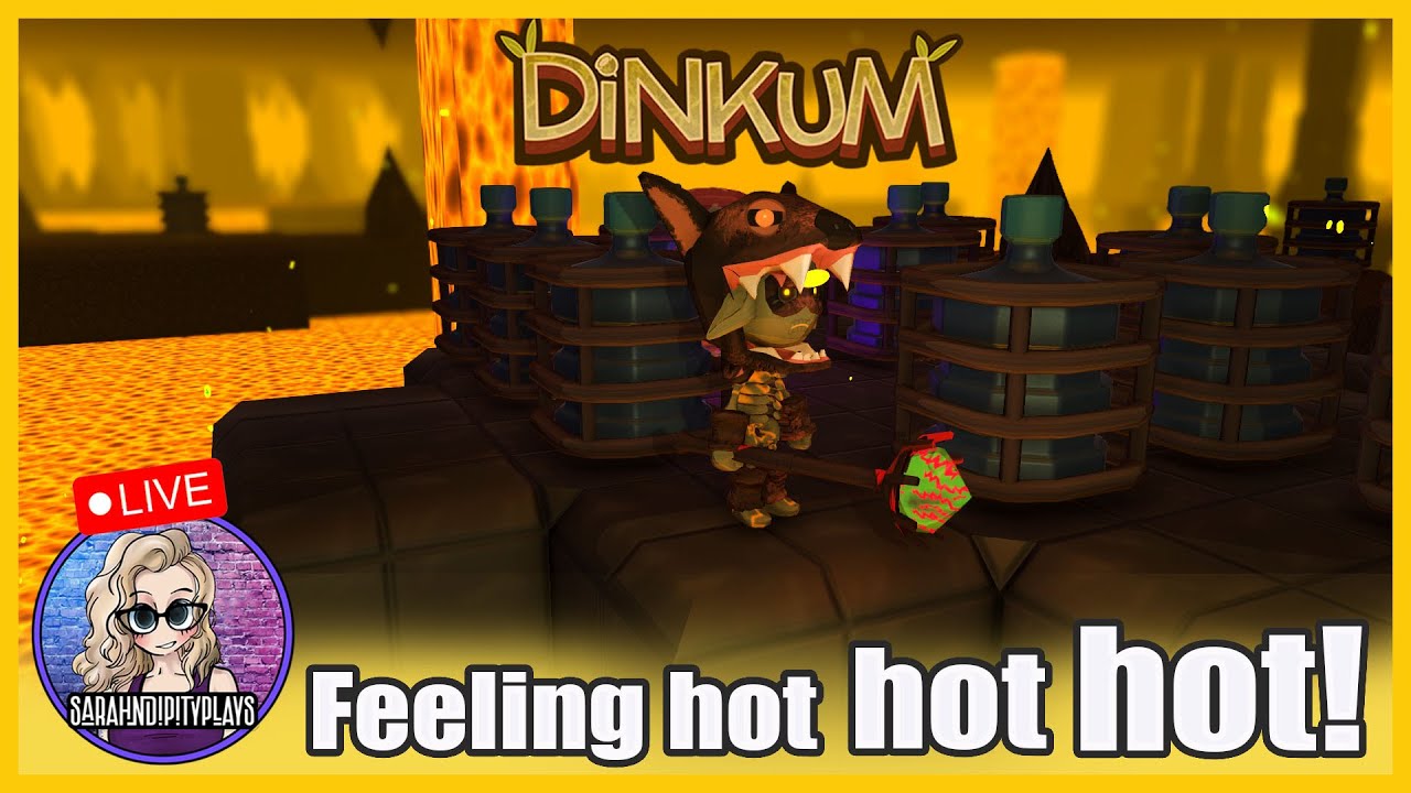 Dinkum Flaming Winter Update: I'm feeling hot, hot, HOT! #dinkum #cozygaming #flamingwinter