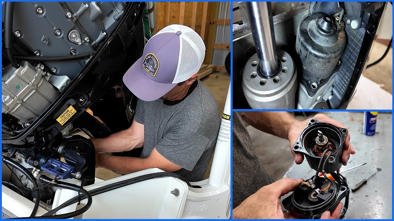 Suzuki DF250 Outboard Trim Motor Replacement