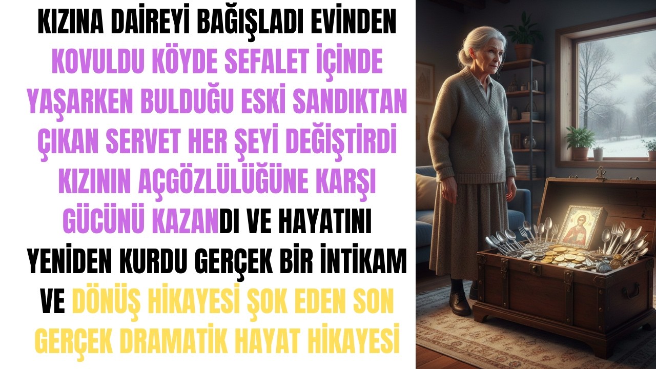 BAĞIŞLADIĞI DAİRE HAYATINI KABUSA ÇEVİRDİ AMA BULDUĞU SANDIK HER ŞEYİ DEĞİŞTİRDİ