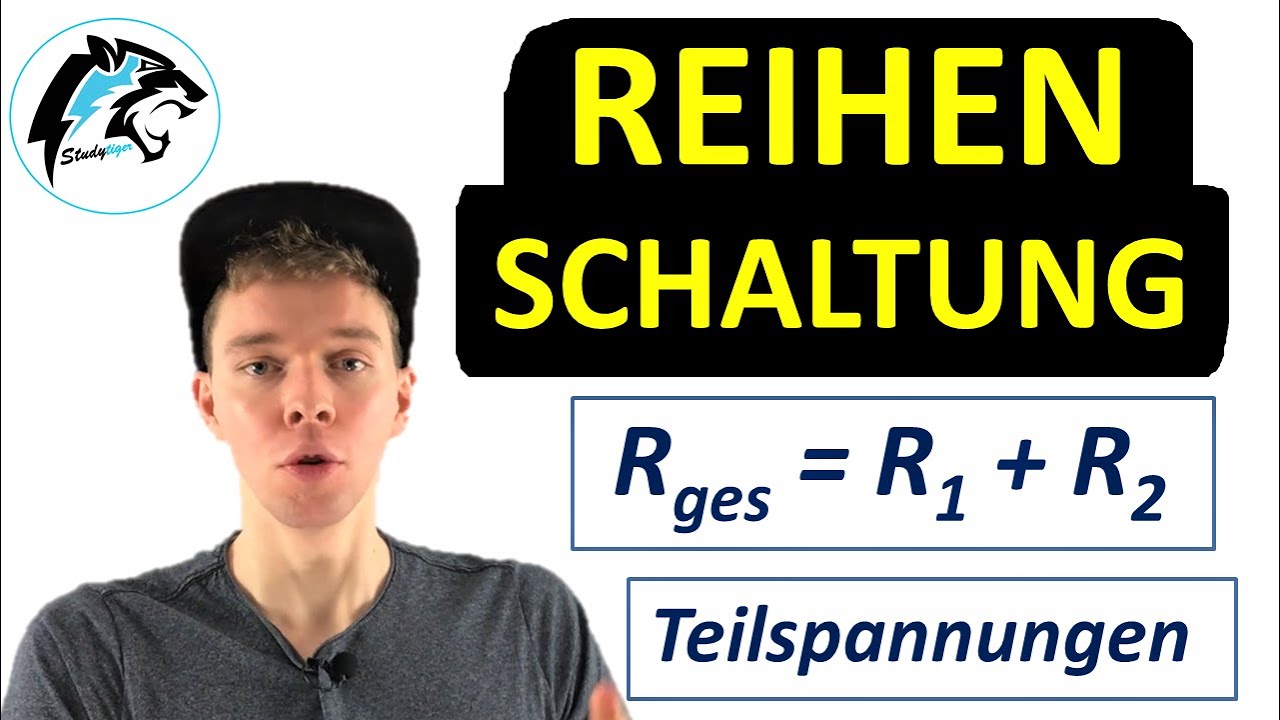 Reihenschaltung berechnen (Widerstände & Teilspannungen) | Physik Tutorial