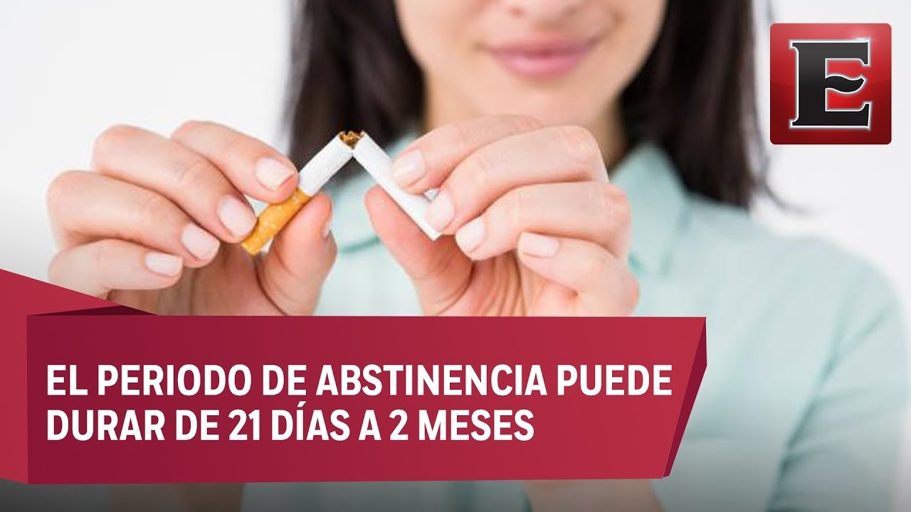 ¿Qué sucede cuando un fumador deja el tabaco?