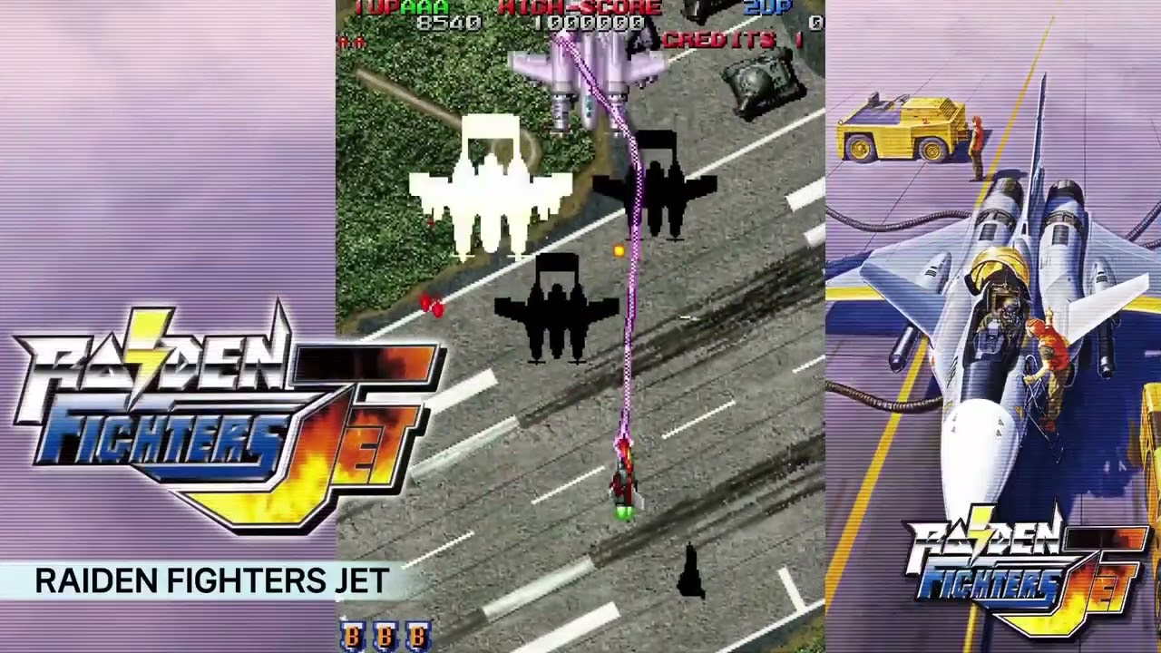 Raiden Fighters Remix Collection • Global Release Date Trailer • PS5 PS4 SW
