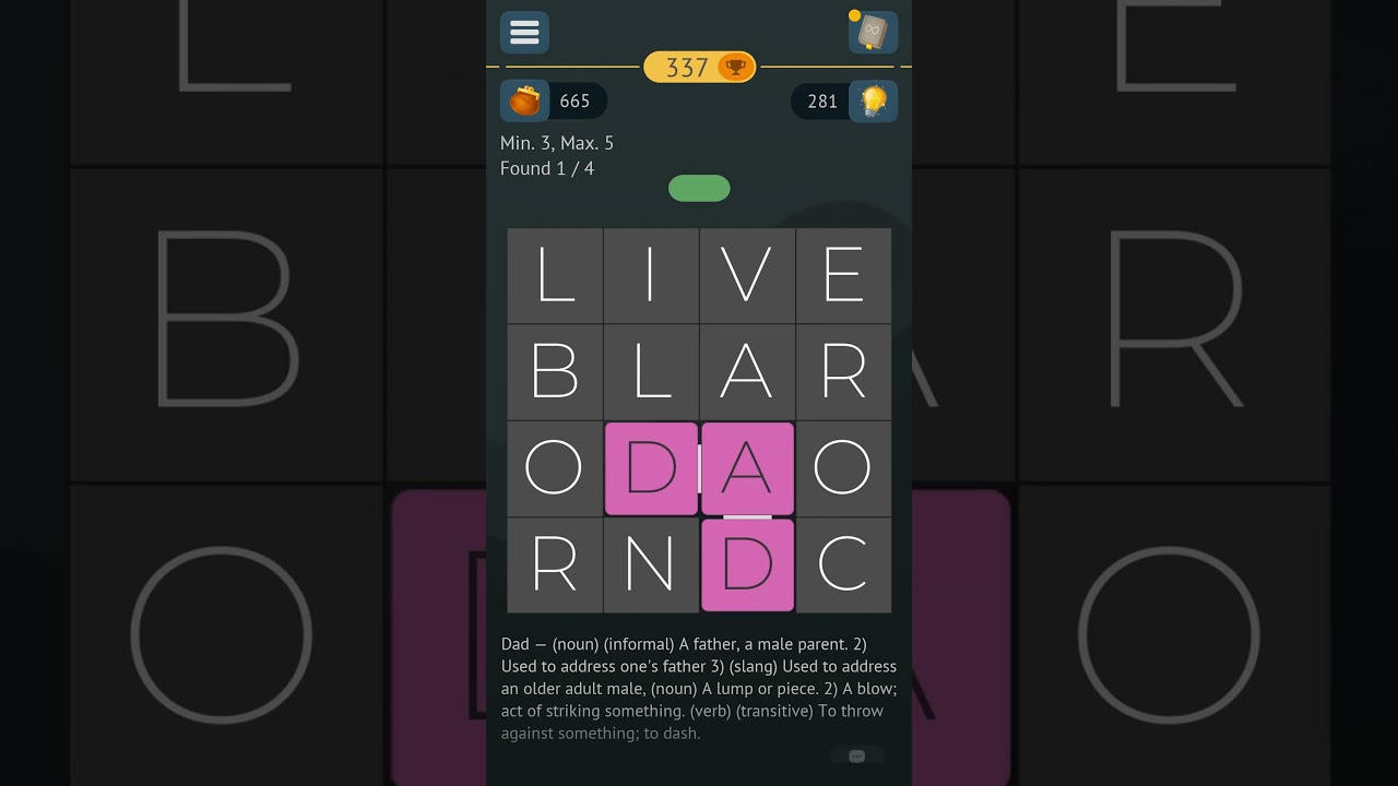 FillwordGameplay