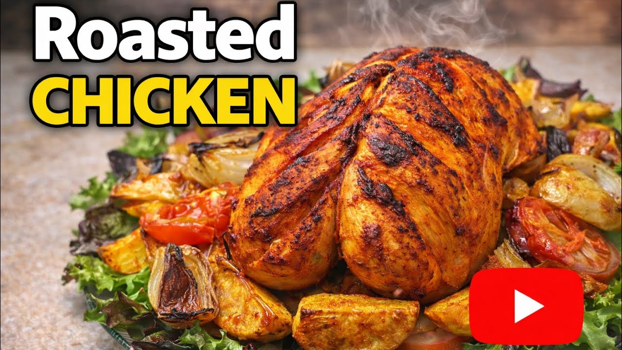 Juicy Roasted Chicken | Easy & Delicious Recipe