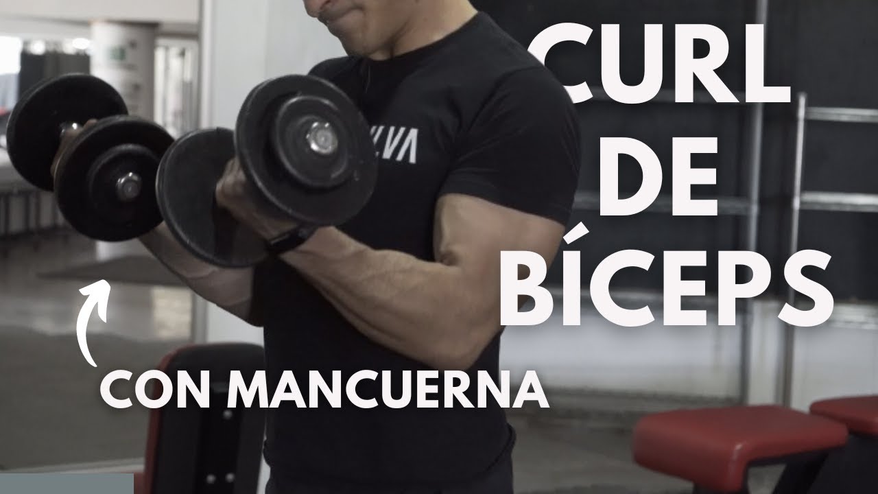 curl de biceps con mancuerna agarre neutro