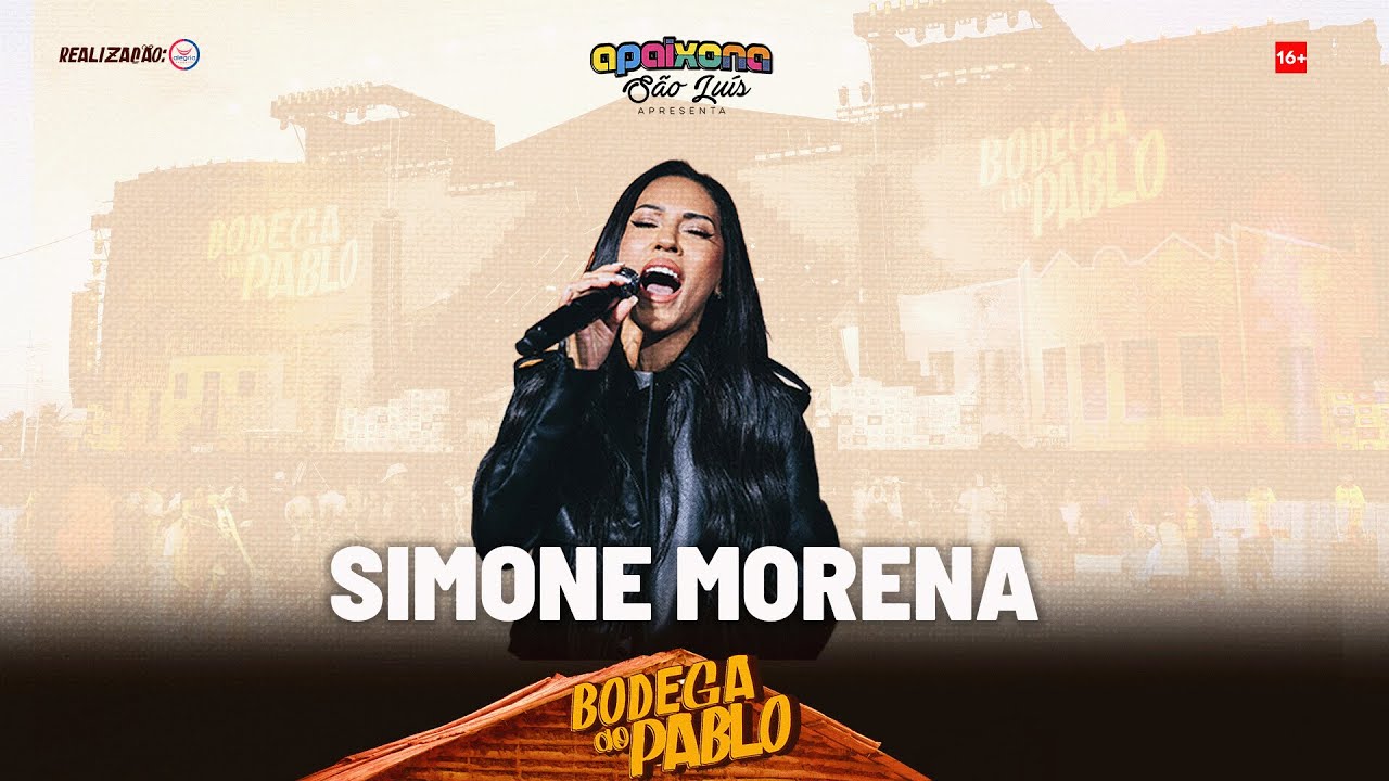 SIMONE MORENA - BODEGA DO PABLO em São Luís-MA.