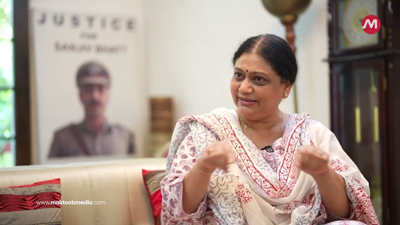 “Sanjiv Bhatt is a strong man” | On record with Shweta Bhatt | Gujarat | Maktoob