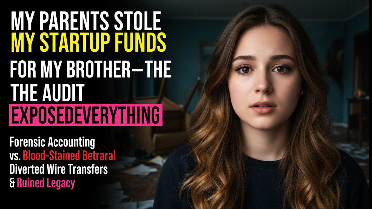 My Parents Stole My Startup Money for My Brother — The Audit Exposed Their Secret