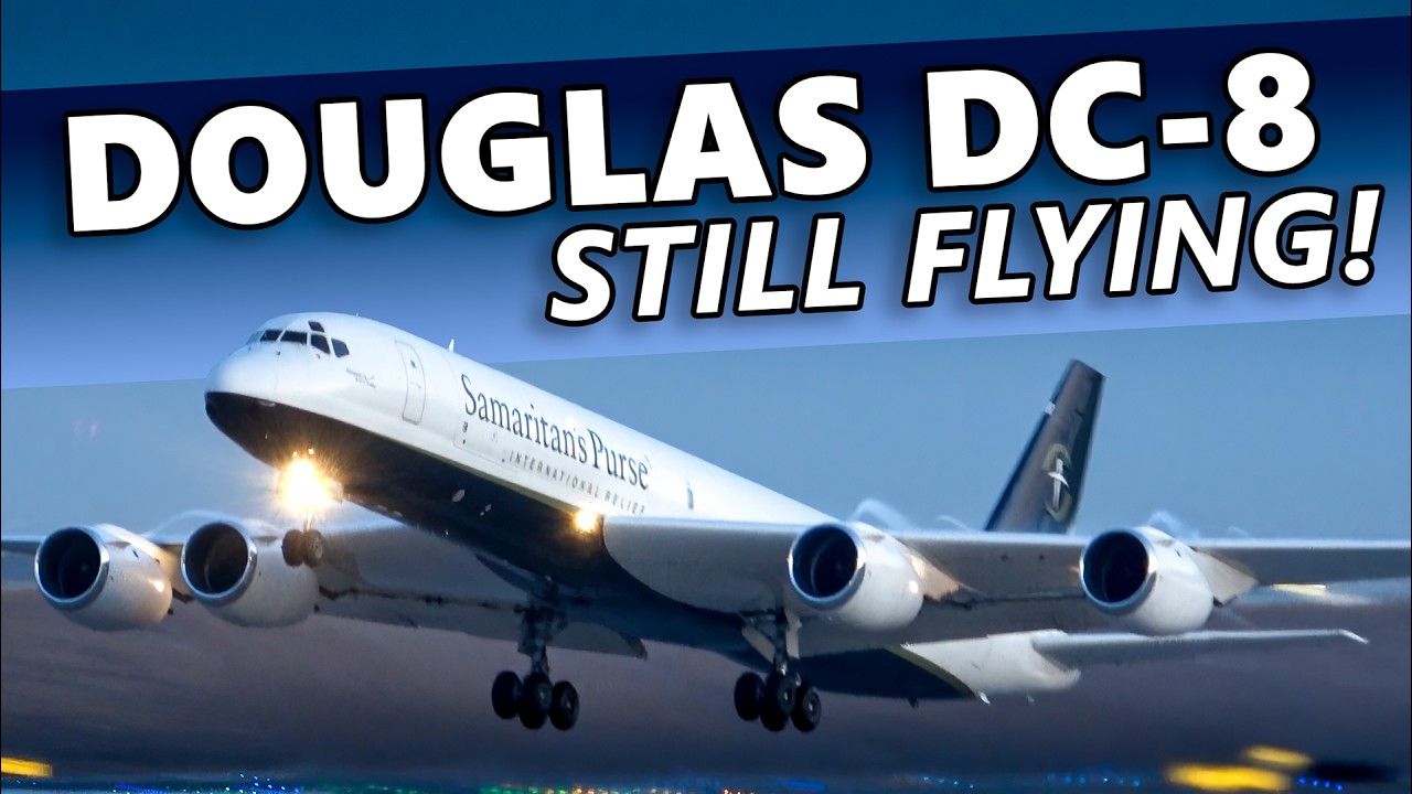 RARE DC-8 IN CALGARY! Samaritan's Purse Douglas DC-8-72 at YYC