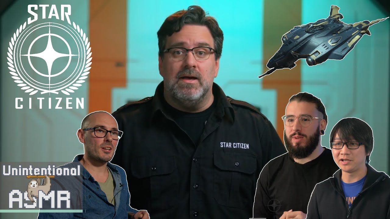 Star Citizen Unintentional ASMR 🛰️ 10 Game Developers with Really Calm Voices (Impressive Demos)