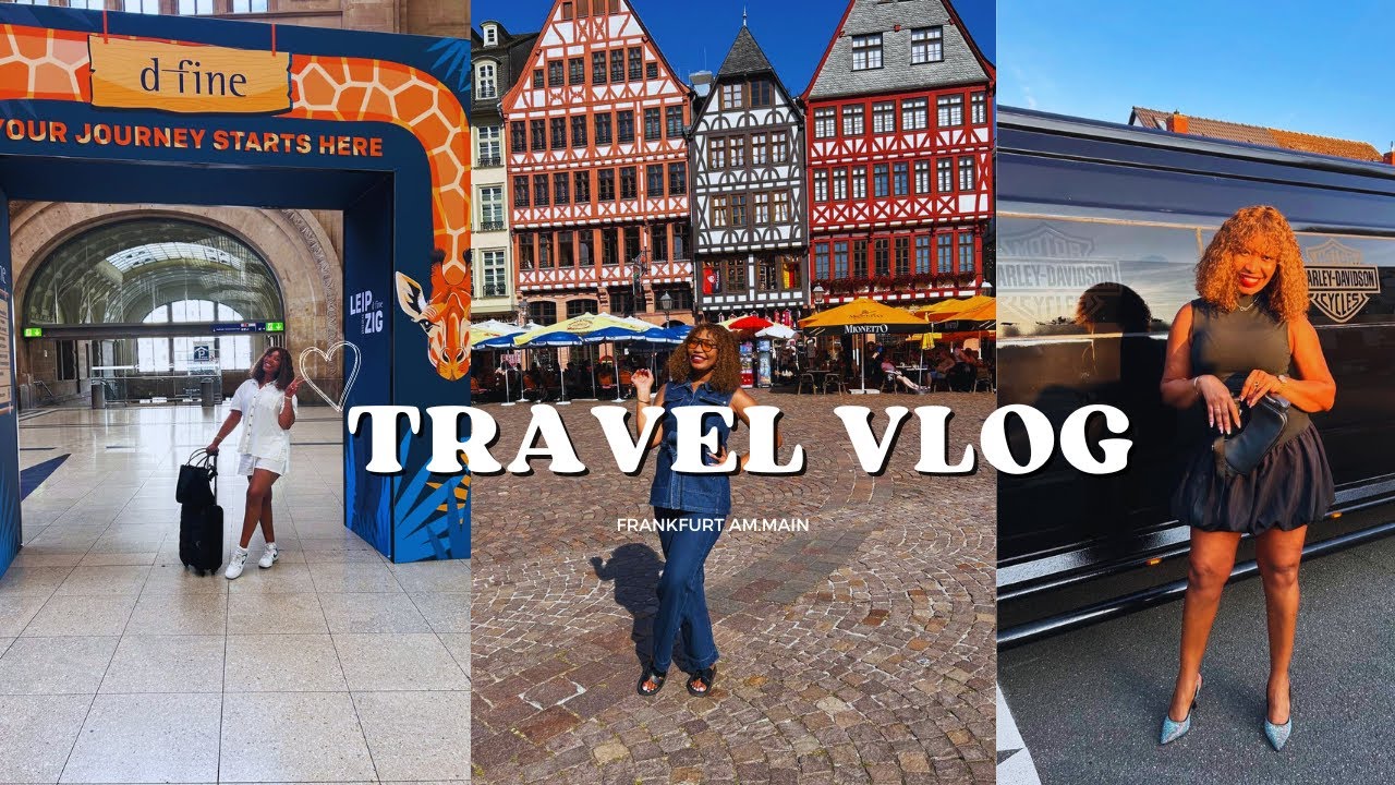 Travel Vlog: Suprising our Friend in Frankfurt #friendship