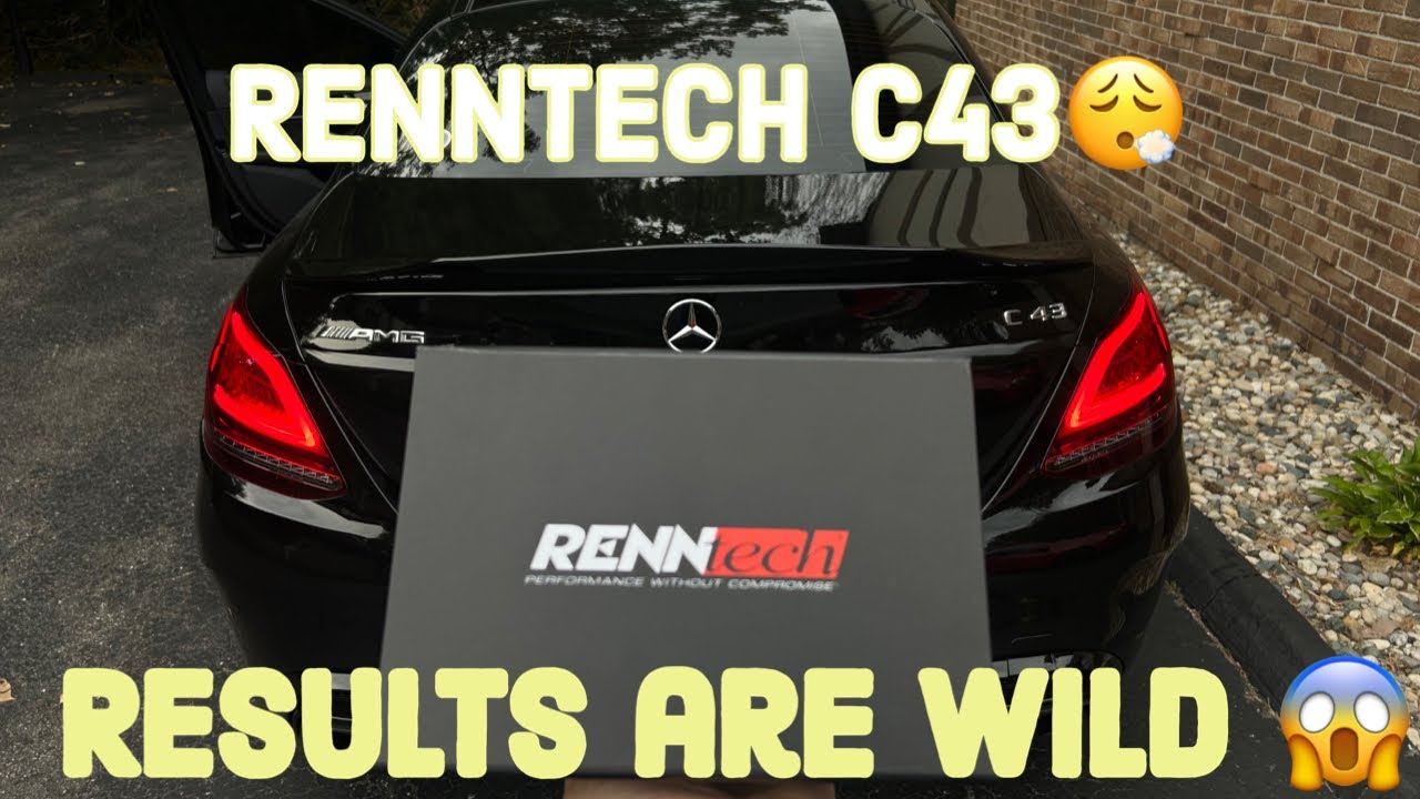 Unleashing The Beast: Renntech -Tuned C43 AMG Results!!!!