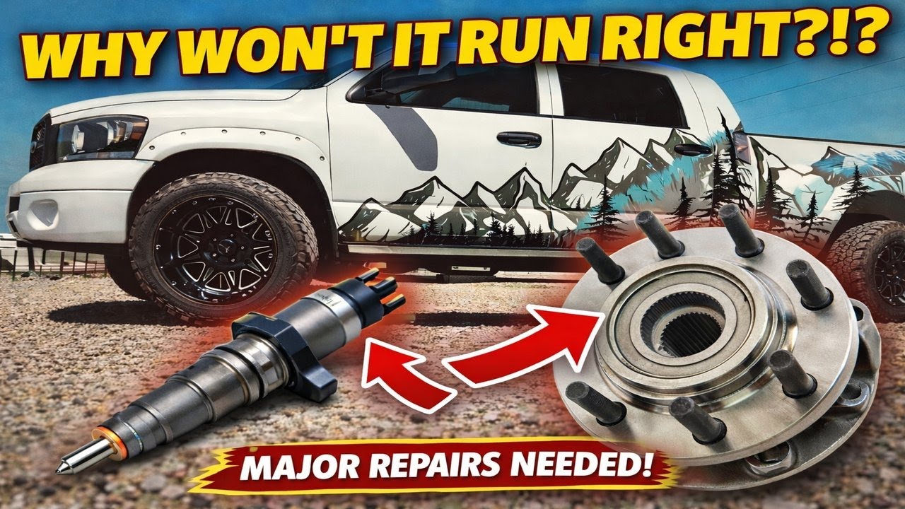 Dodge Cummins Injector Swap & Font Wheel Bearing Replacement