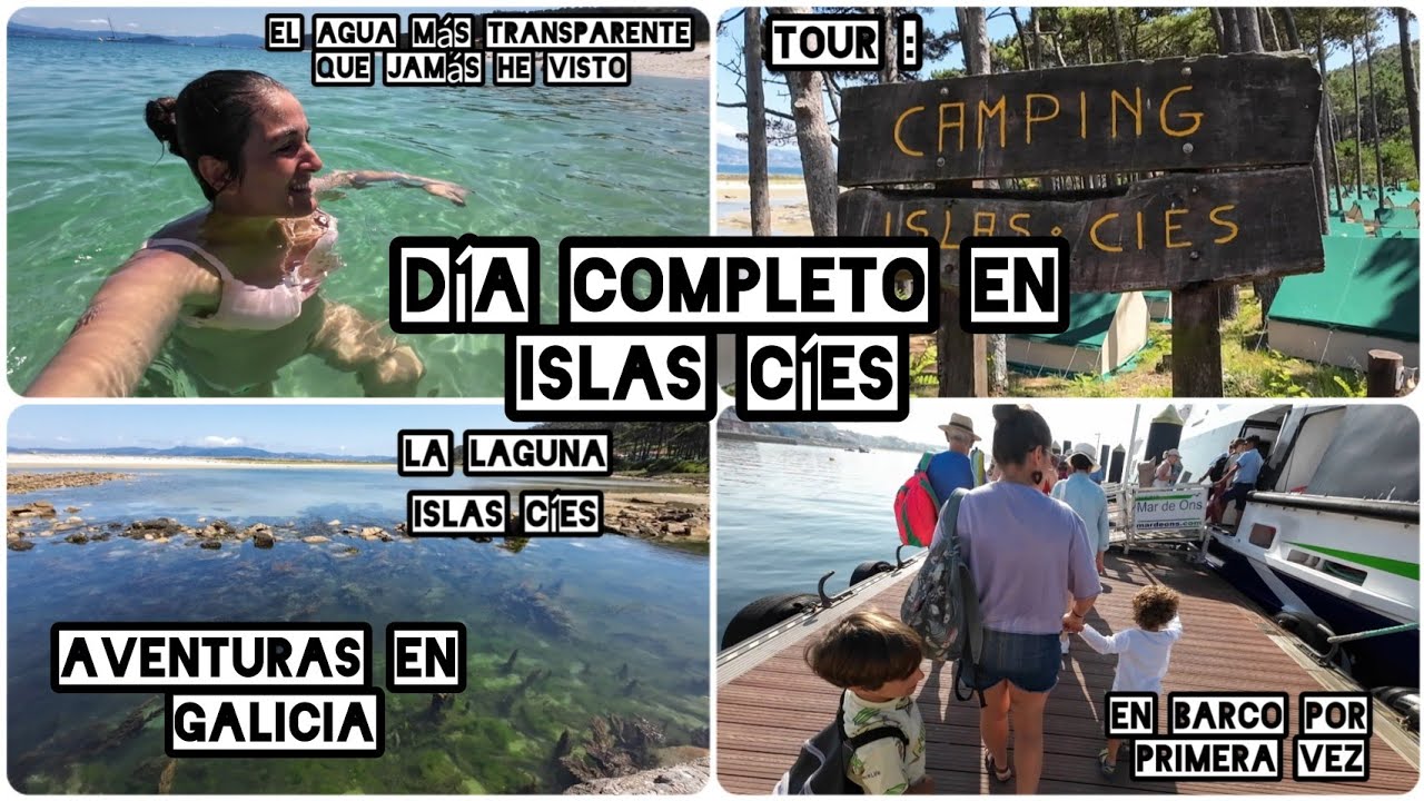 ISLAS CÍES, cuanto cuesta el CAMPING?  Paseo por la LAGUNA