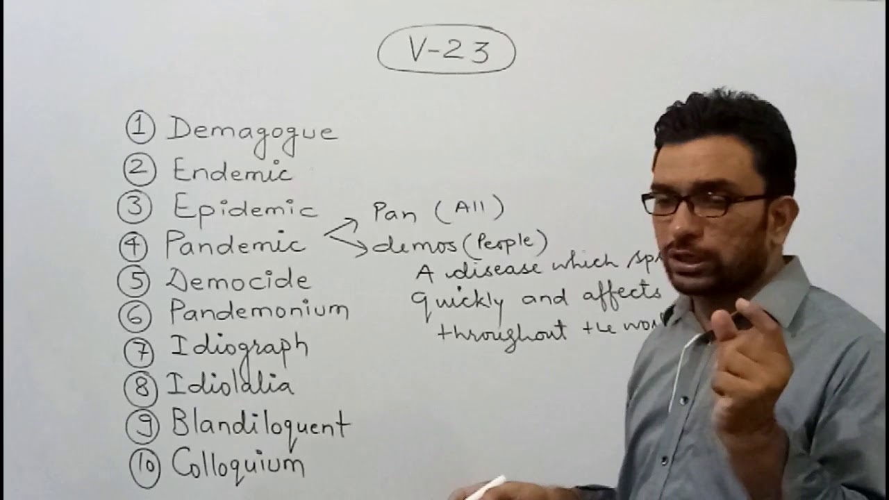 Words based on Root Words (V-23)