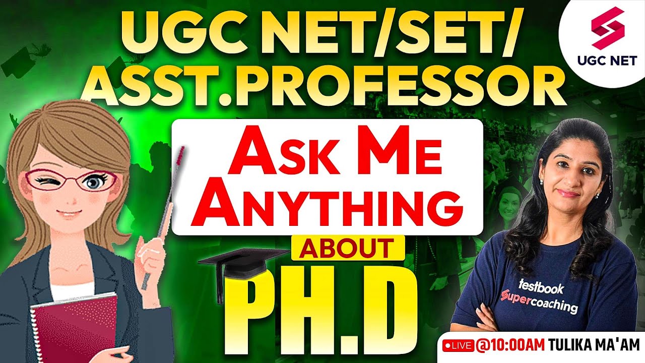 UGC NET Paper 1 | SET 2023 Paper 1 | Ask Me Anything About Ph.D | Complete Guidance | Tulika Ma'am