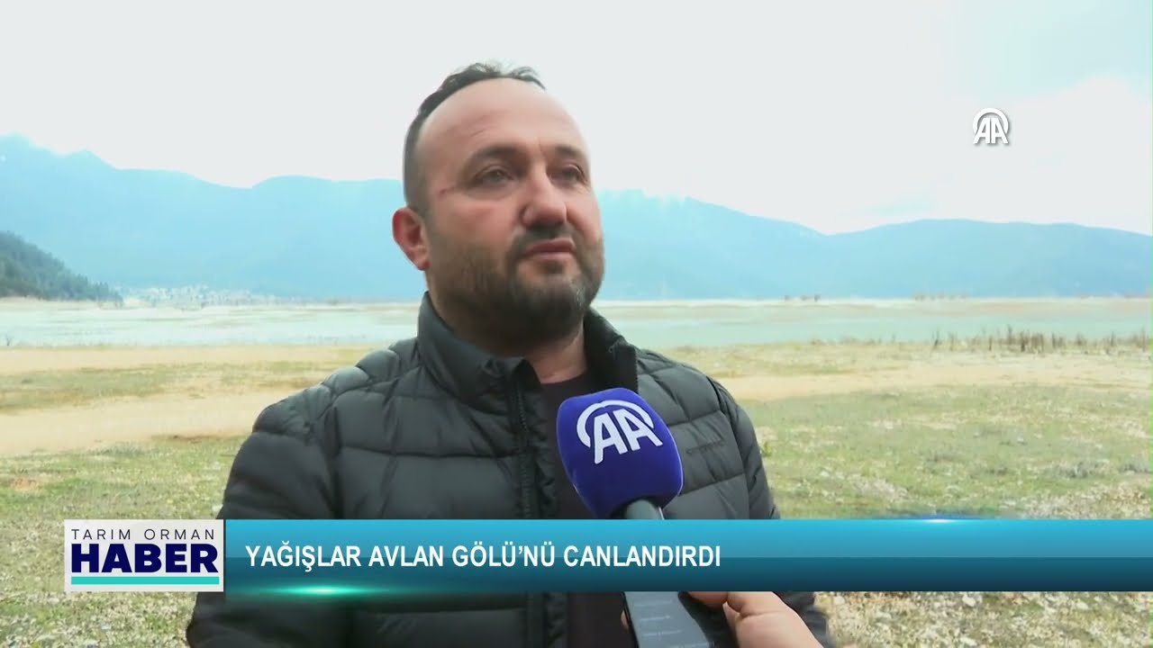 Yağışlar Avlan Gölü’nü canlandırdı