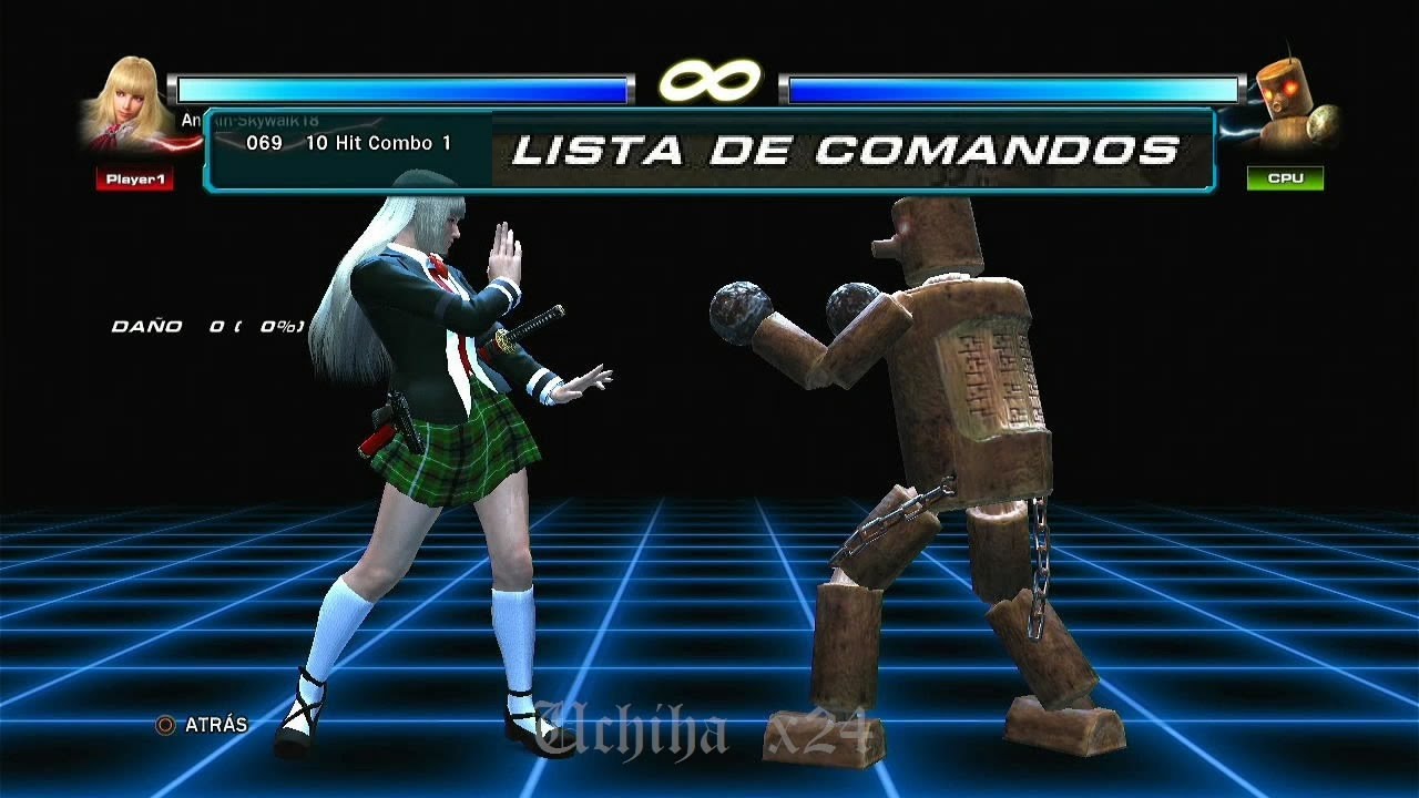 L7 Lili Rochefort move list ( Comand List ) vs Lili ( Uchiha x24 ) PS3