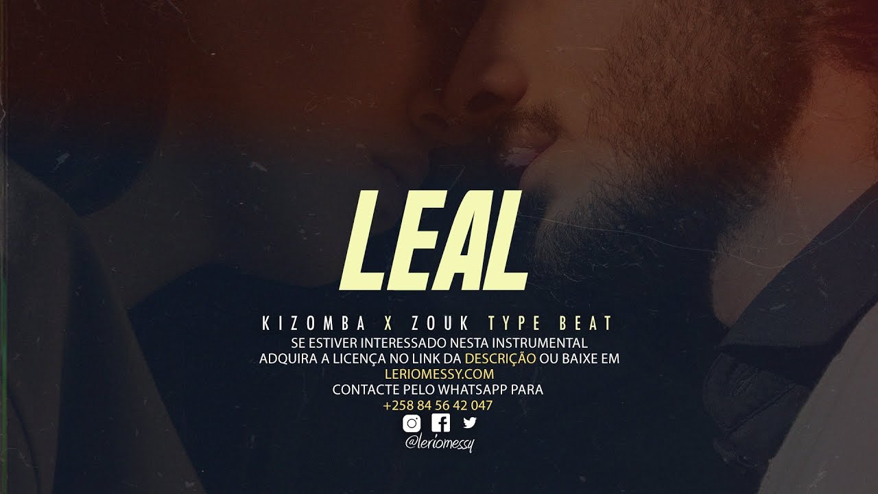 "LEAL" Twenty Fingers X Anna Joyce type beat - Romantic Kizomba x Zouk instrumental 2025