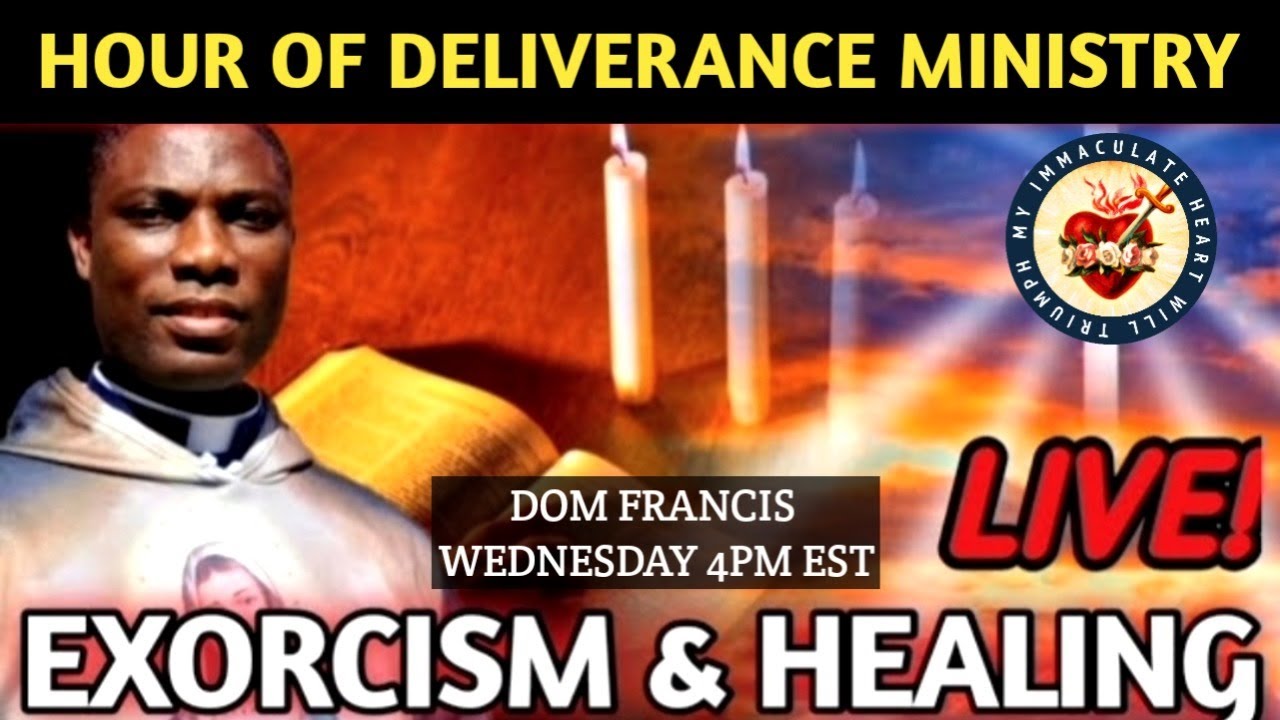 Live Deliverance & Sacramentals Blessings w Fr Francis - Benedictine Priest