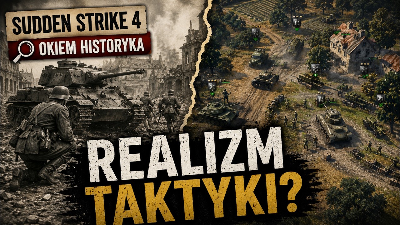 Gry historyczne - SUDDEN STRIKE 4 taktyka i szybkość działania