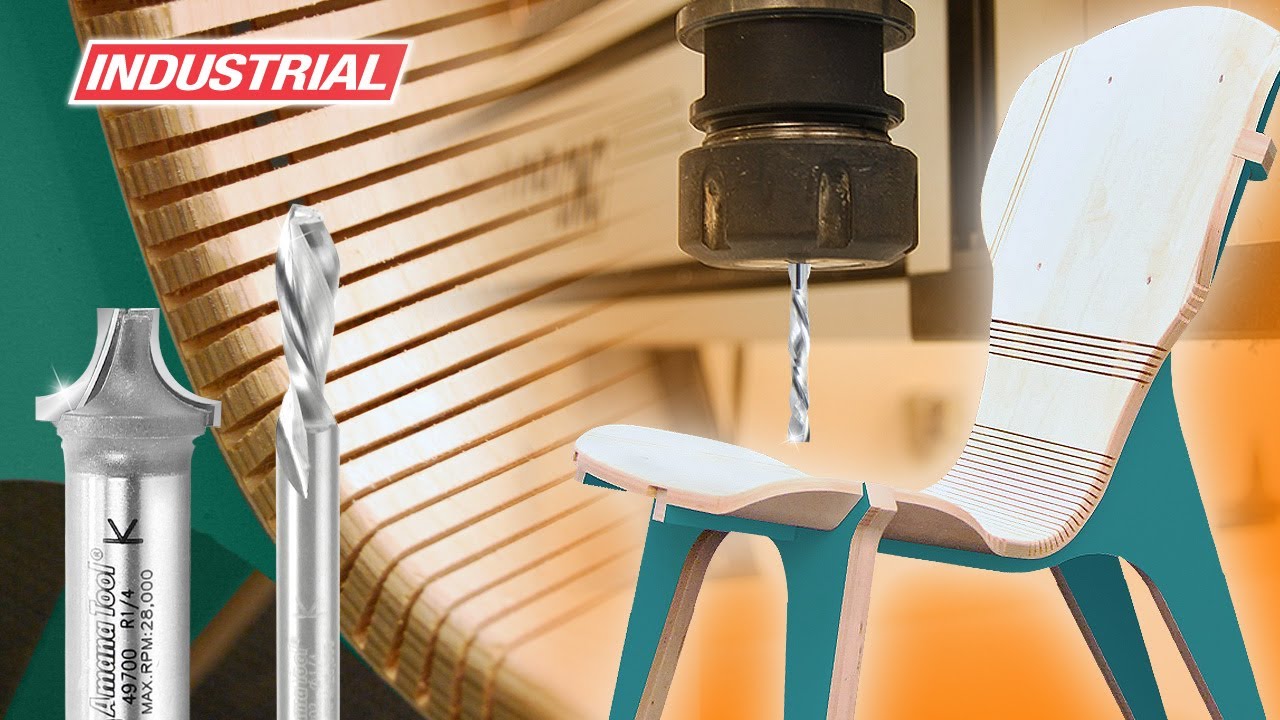 CNC Project: Kerf Chair, Designed by Boris Goldberg | ToolsToday