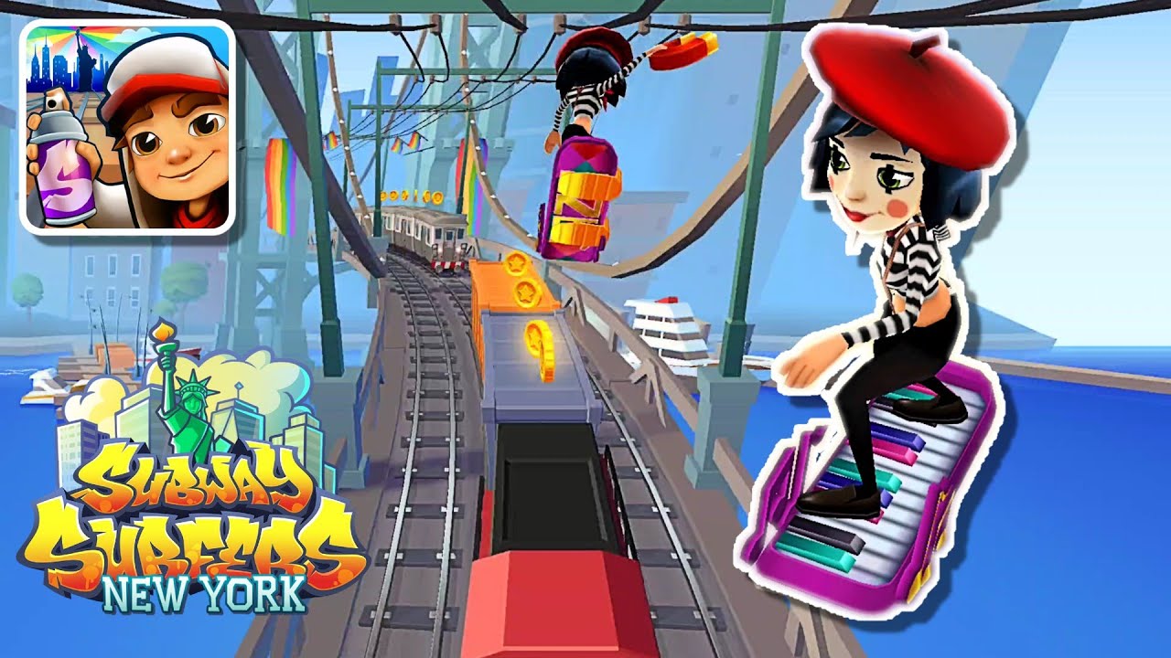 20 Minutes Gameplay Walkthrough Subway Surfers New York 2023 - Coco and Jazz Board