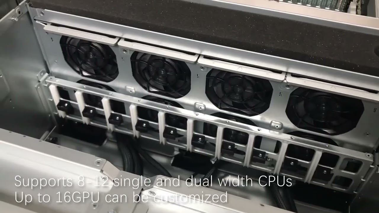 Cheap OEM 8 GPU Video AI Server