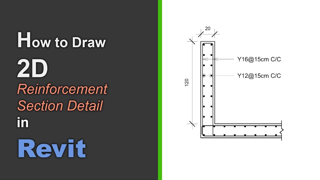How to Draw 2D Reinforcement Section Detail in Revit