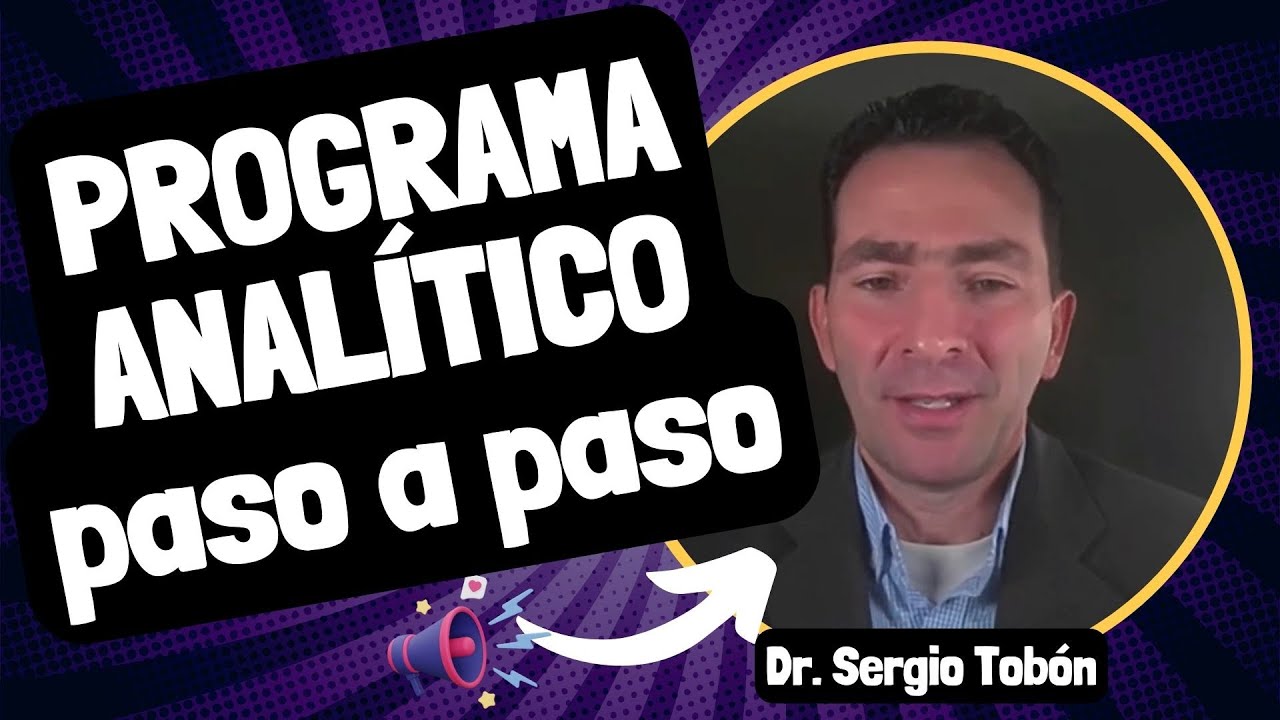 SERGIO TOB&Oacute;N- Dise&ntilde;o de PROGRAMA ANAL&Iacute;TICO-paso a paso