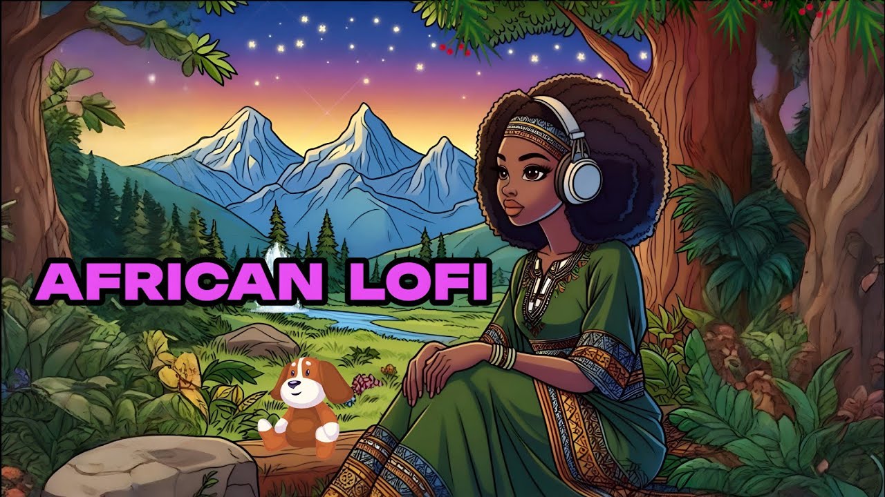 African Sunset Lofi Radio 🎧 3 Hours Chill Afrobeats Music to Study, Work, or Unwind