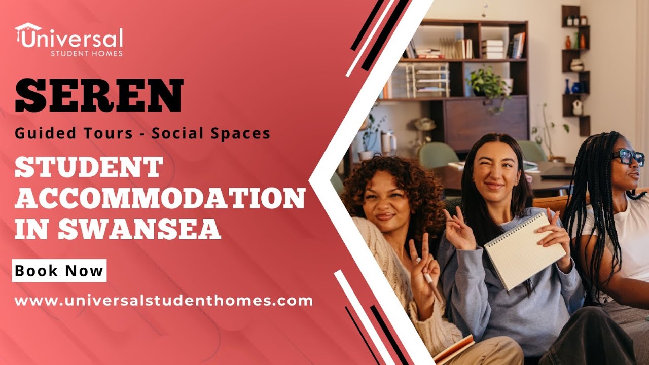 Seren Student Accommodation Swansea | Social Spaces Guided Tours | Book with Universal Student Homes