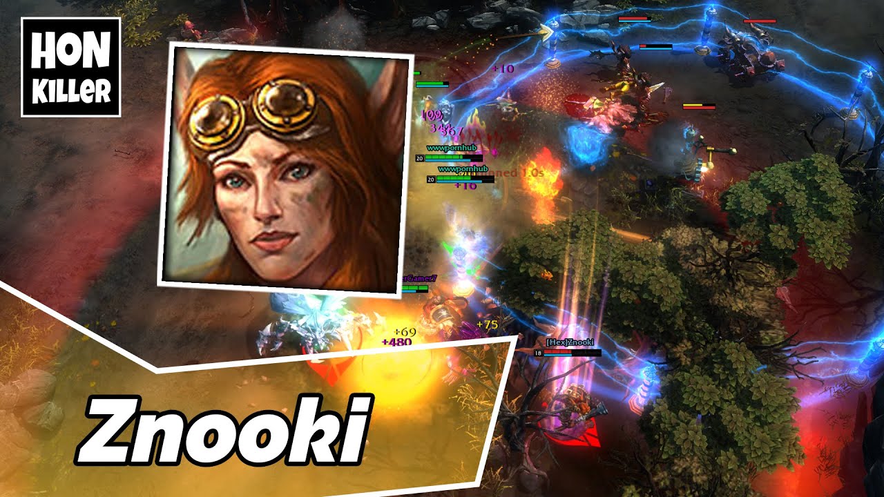 HoN Engineer Gameplay - Znooki - 24 Kills