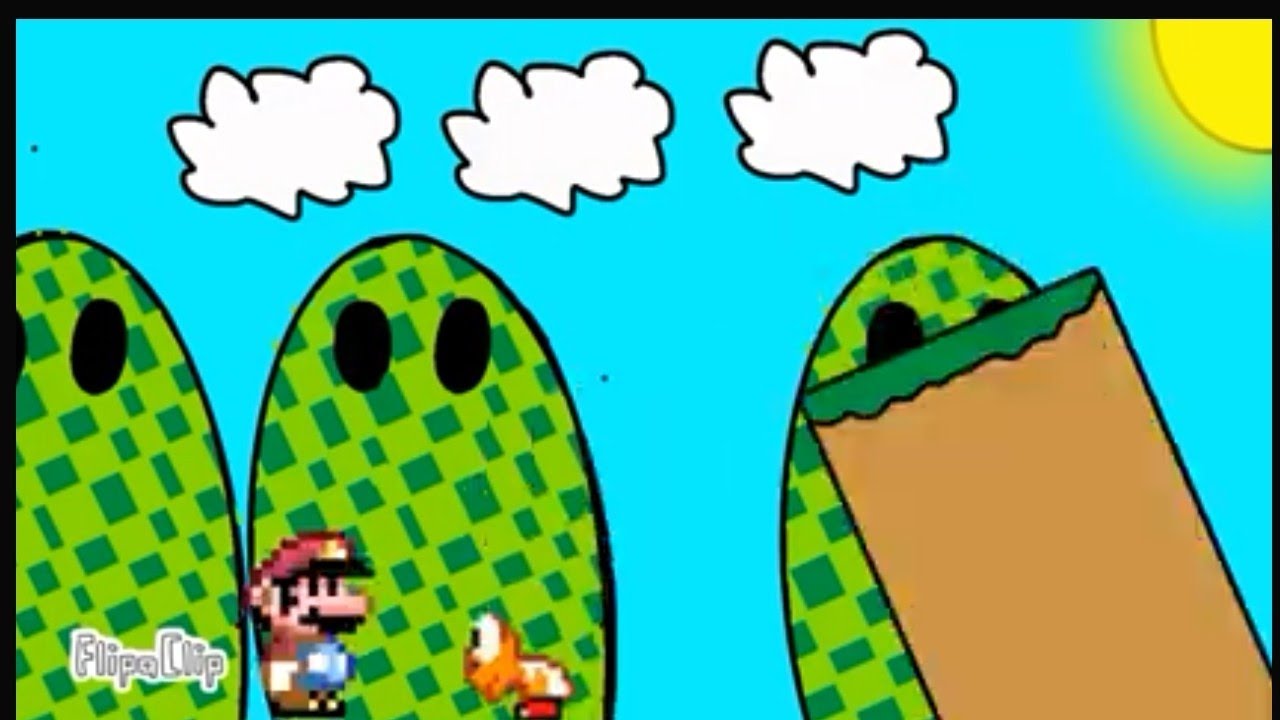 Super mario world animated (yoshi's land) parte 1 