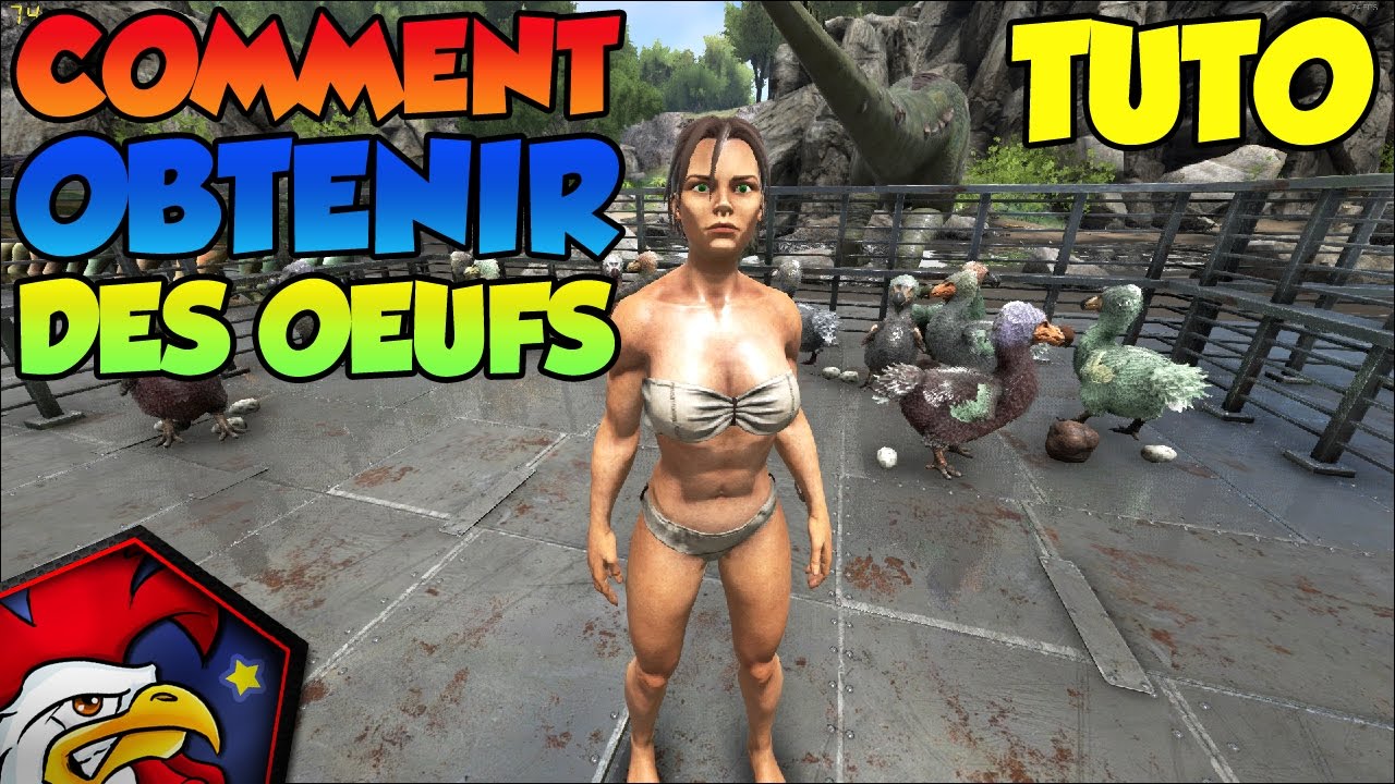 [TUTO ARK PC XBOX PS4] #22 Optimiser la récolte d'oeufs ! (fécondés ou non)