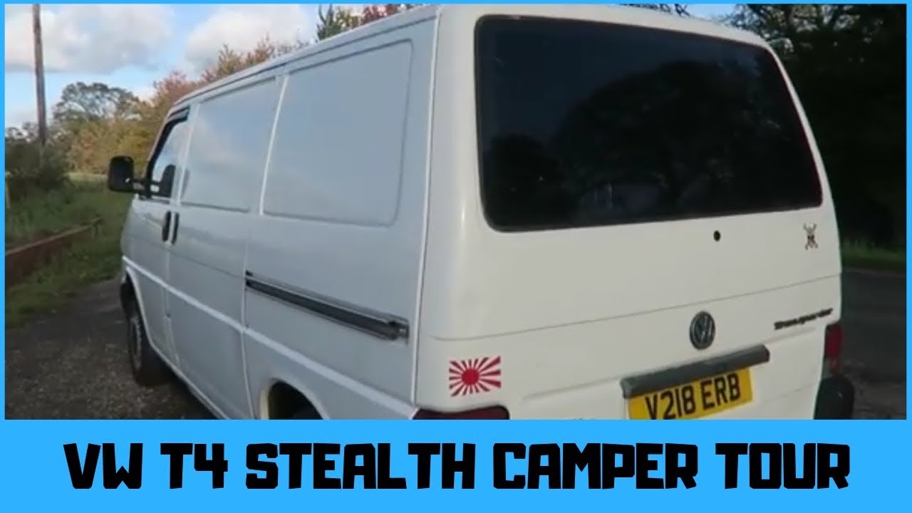 VW T4 Stealth Camper Van Conversion Tour | Van Life UK