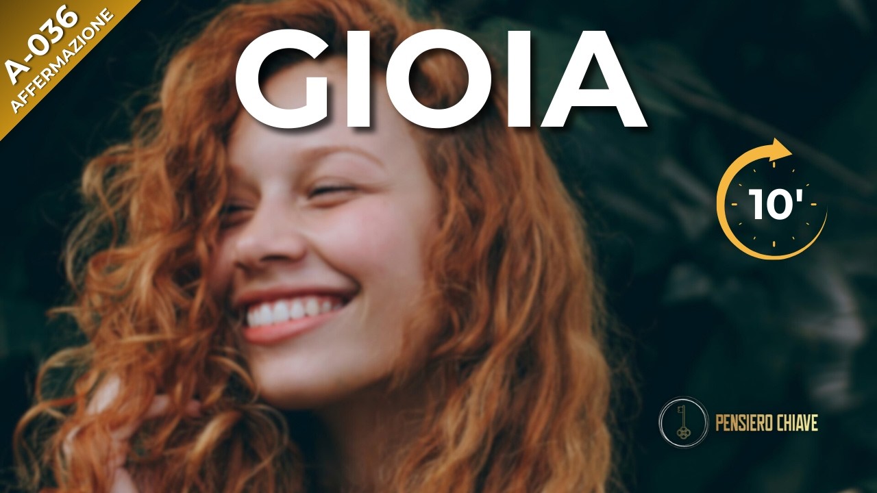 Ogni Mio Pensiero di Gioia si Trasforma in Abbondanza ✨ Affermazioni per Prosperità e Gratitudine