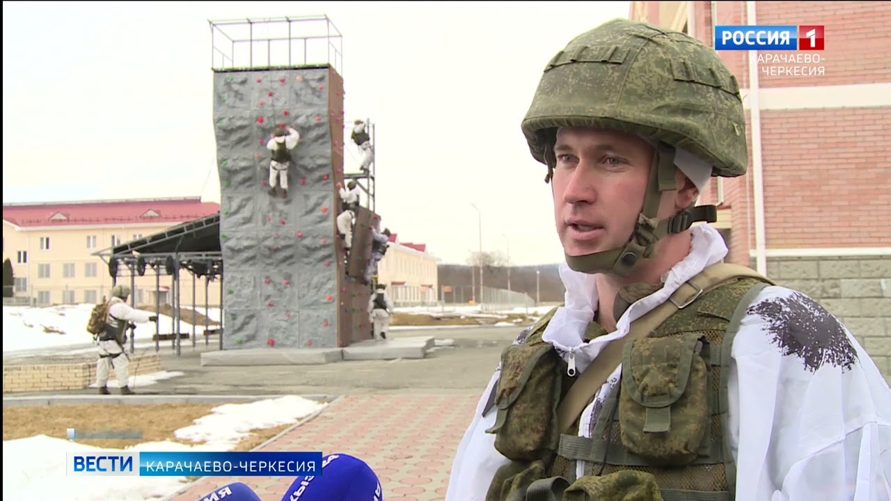 В горной мотострелковой бригаде на территории Зеленчукского района прошли учения военнослужащих