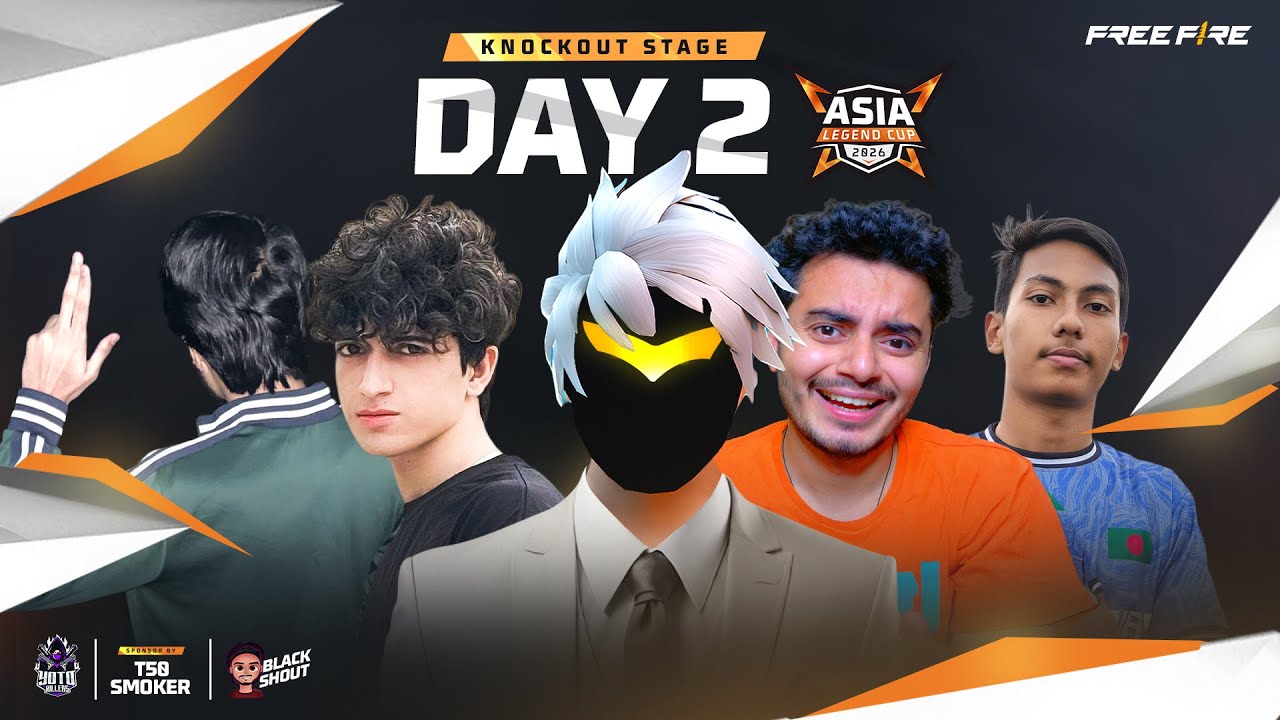 ASIA LEGEND CUP 🏆 DO OR DIE 😬 DAY 2🔥INDIA🇮🇳 VS PAKISTAN🇵🇰 VS NEPAL🇳🇵 VS BANGLADESH🇧🇩 ✨#freefirelive