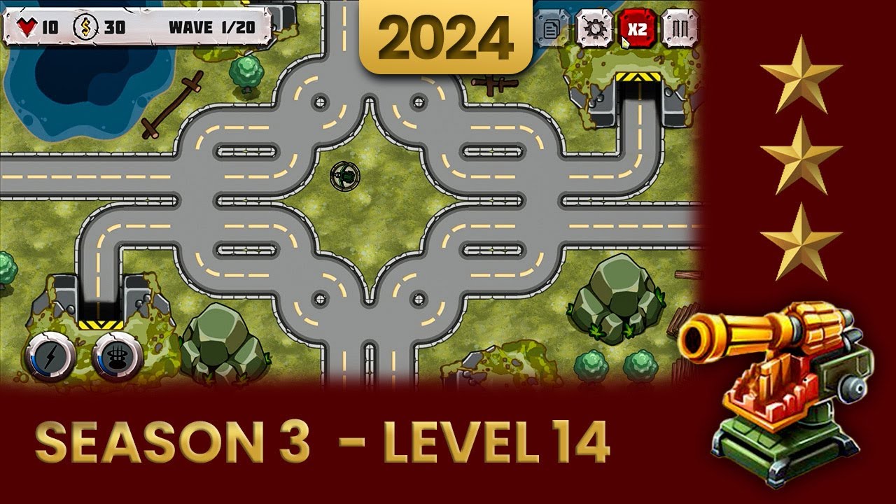 Battle Strategy: Tower Defense - Season 3 Level 14 (2024 Update) Walkthrough