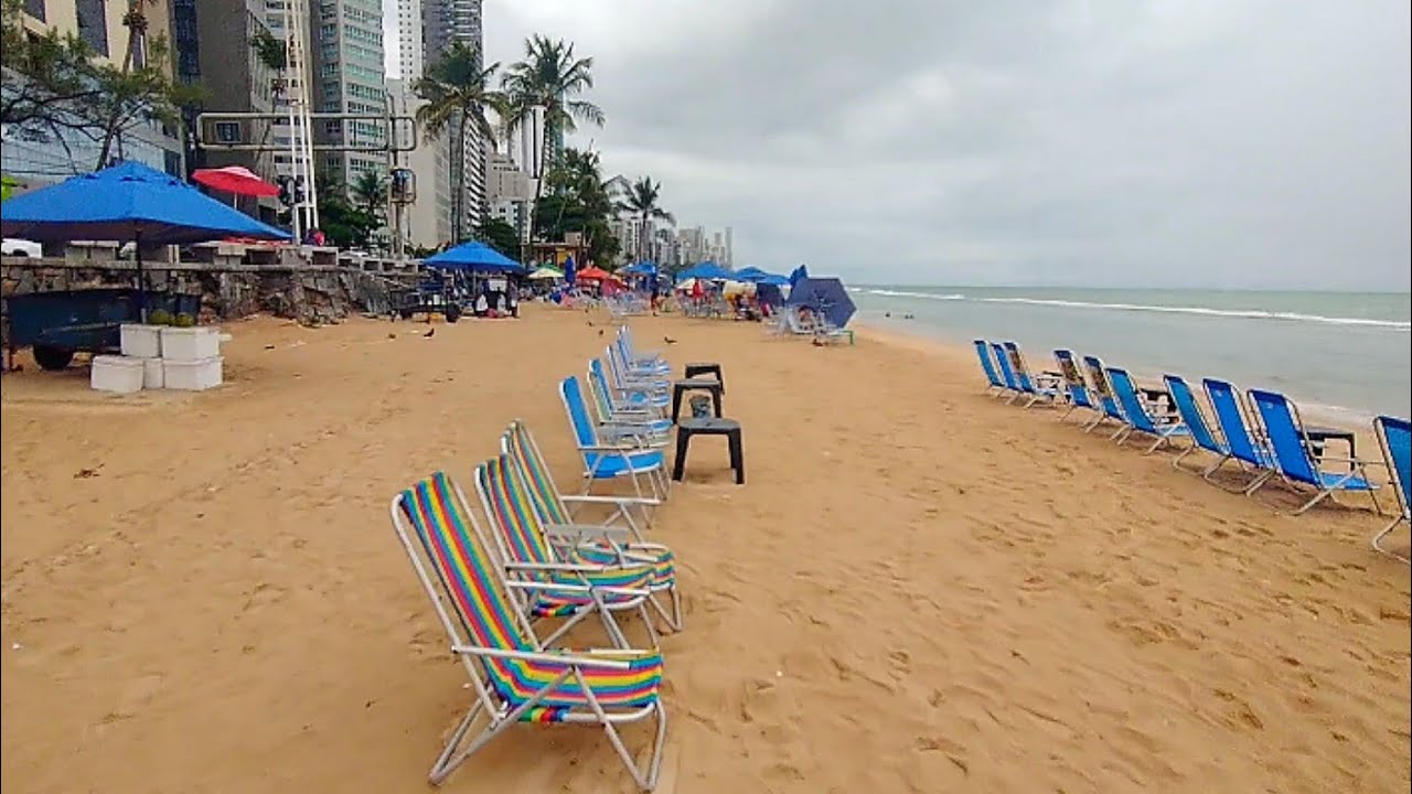 CHUVA NO RECIFE 05 MARÇO 2026 PRAIA DE BOA VIAGEM PARADA